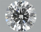 Diamante Taglio Brillante 0.4ct VG/EX/EX F VVS2 - IGI - 4.77x4.79x2.79mm