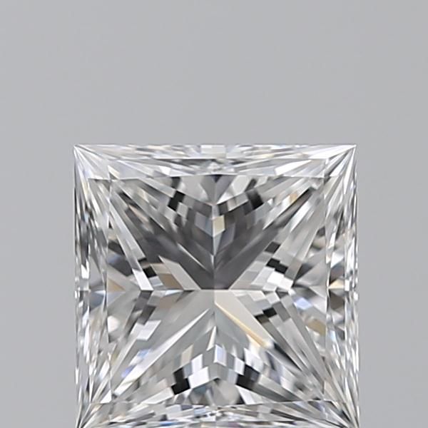 Diamante Naturale Taglio Princess 1.02ct EX/EX D VVS2 - GIA - 6.05x5.9x4.14mm