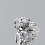 Diamante Naturale Taglio Cuore 0.84ct VG/EX F VVS1 - GIA - 5.73x6.46x3.85mm