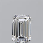 Diamante Naturale Taglio Smeraldo 1.2ct EX/EX E VVS1 - GIA - 7.51x4.92x3.29mm