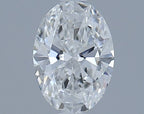 Diamante Naturale Taglio Ovale 0.61ct VG/EX F VVS1 - GIA - 6.89x4.88x2.9mm