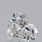 Diamante Naturale Taglio Cuore 0.6ct EX/EX H VVS1 - GIA - 5.25x5.82x3.38mm