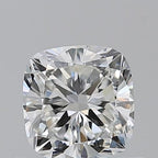 Diamante Taglio Cushion Brillante 0.71ct EX/EX H VVS2 - GIA - 5.3x5.11x3.36mm