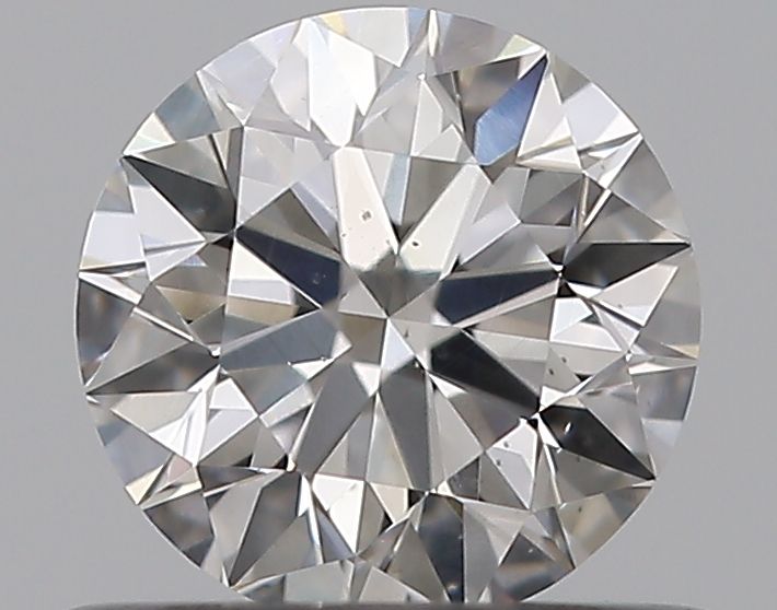 Diamante Naturale Taglio Brillante 0.5ct 3EX G VS2 - GIA - 5.05x5.07x3.15mm
