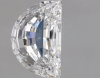 Diamante Naturale Taglio Mezzaluna 0.5ct VG/VG E VVS2 - GIA - 6.35x4.04x2.36mm