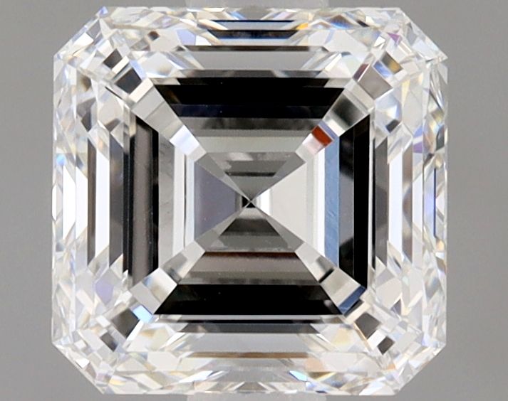 Diamante Naturale Taglio Asscher 1.2ct EX/EX F VS1 - GIA - 5.9x5.8x3.77mm