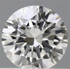 Diamante Naturale Taglio Brillante 0.23ct VG/VG/EX J VS2 - GIA - 4.01x4.0x2.38mm