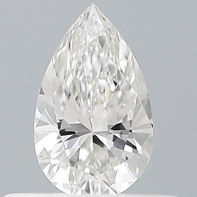 Diamante Naturale Taglio Goccia 0.32ct VG/VG F IF - GIA - 6.17x3.76x2.38mm