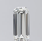 Diamante Naturale Taglio Smeraldo 0.75ct VG/VG H VS2 - GIA - 8.13x3.6x2.48mm