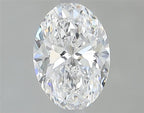 Diamante Naturale Taglio Ovale 0.92ct EX/VG D VS2 - GIA - 7.68x5.43x3.41mm