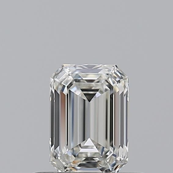 Diamante Naturale Taglio Smeraldo 0.5ct EX/EX G IF - IGI - 5.3x3.74x2.53mm