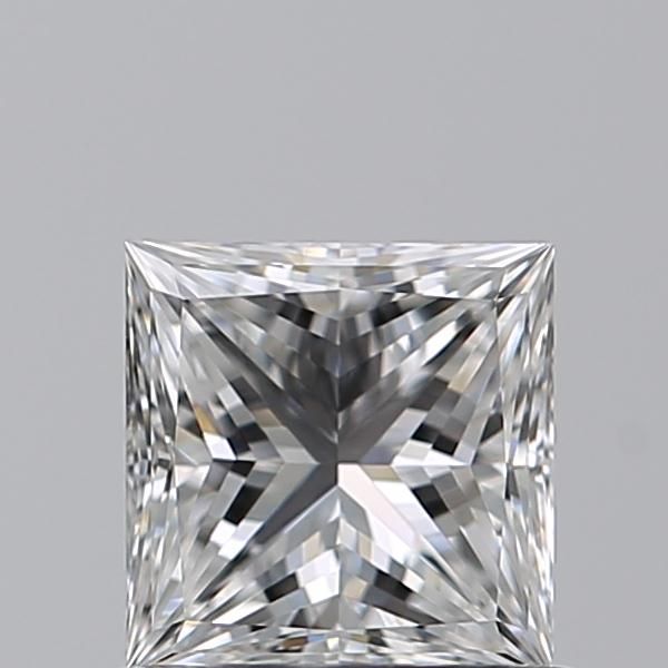 Diamante Naturale Taglio Princess 0.7ct VG/EX E VS1 - GIA - 5.01x4.92x3.47mm