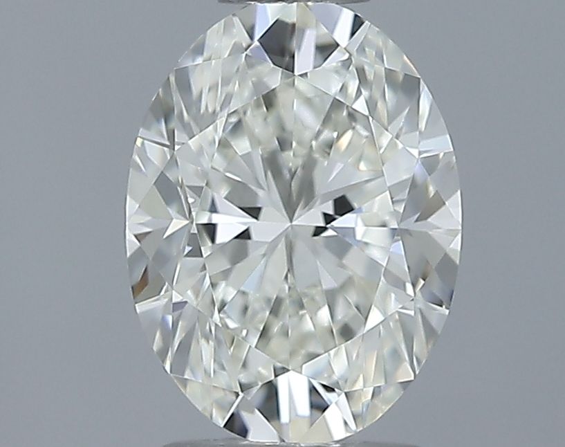 Diamante Naturale Taglio Ovale 0.7ct EX/EX H VVS1 - IGI - 6.64x4.92x3.29mm