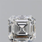 Diamante Naturale Taglio Asscher 0.8ct VG/EX F VS1 - GIA - 5.1x5.05x3.38mm