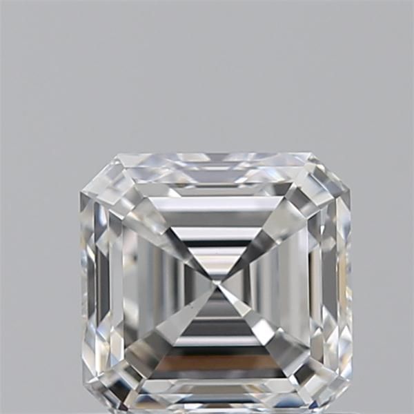 Diamante Naturale Taglio Asscher 0.8ct VG/EX F VS1 - GIA - 5.1x5.05x3.38mm