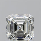 Diamante Naturale Taglio Asscher 1ct VG/EX H VVS2 - GIA - 5.43x5.41x3.71mm