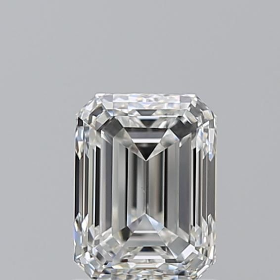 Diamante Naturale Taglio Smeraldo 1.5ct VG/EX H VS1 - GIA - 7.15x5.34x3.86mm