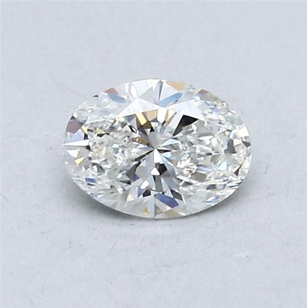 Diamante Naturale Taglio Ovale 0.52ct G/EX F VVS1 - GIA - 6.21x4.52x2.89mm