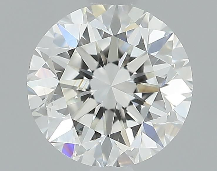 Diamante Naturale Taglio Brillante 0.5ct VG/VG/EX F VS2 - IGI - 4.93x4.98x3.21mm