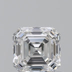 Diamante Naturale Taglio Asscher 0.7ct EX/EX E VS1 - GIA - 4.93x4.78x3.24mm