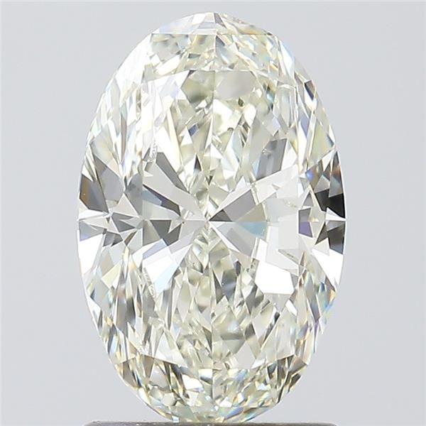 Diamante Naturale Taglio Ovale 1.31ct VG/EX I VS1 - IGI - 9.02x5.86x3.56mm