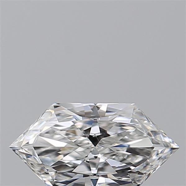 Diamante Naturale Taglio Esagonale 0.5ct EX/EX E VVS1 - GIA - 7.8x4.03x2.42mm