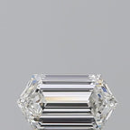 Diamante Naturale Taglio Esagonale 1.06ct EX/EX H VVS2 - GIA - 8.56x4.77x2.94mm