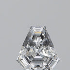 Diamante Naturale Taglio Scudo 0.41ct EX/EX D VS1 - GIA - 5.04x4.9x2.51mm