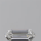 Diamante Naturale Taglio Esagonale 0.3ct EX/EX E VVS2 - GIA - 7.43x2.83x1.63mm