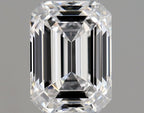 Diamante Naturale Taglio Smeraldo 0.61ct EX/EX D VS1 - GIA - 5.61x4.07x2.74mm