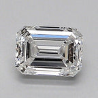 Diamante Naturale Taglio Smeraldo 0.5ct EX/EX D VS1 - GIA - 5.17x3.8x2.61mm
