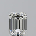 Diamante Naturale Taglio Smeraldo 0.9ct EX/EX F VVS2 - IGI - 6.2x4.52x3.15mm