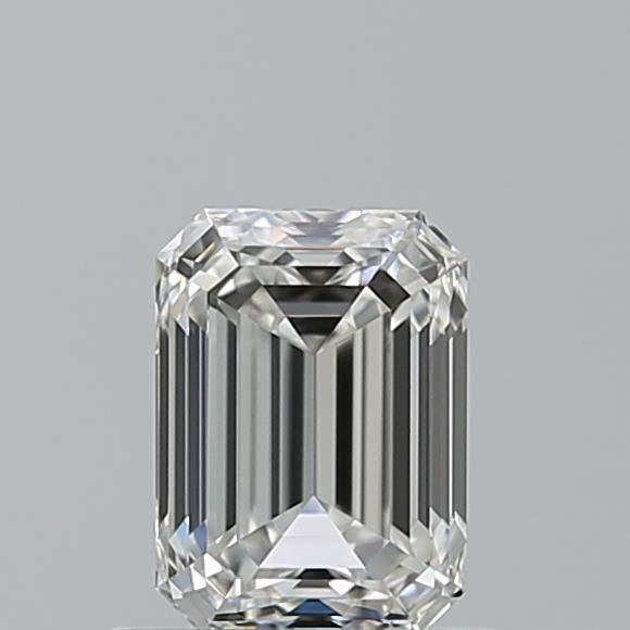 Diamante Naturale Taglio Smeraldo 0.9ct EX/EX F VVS2 - IGI - 6.2x4.52x3.15mm