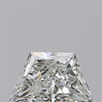Diamante Naturale Taglio Trapezio 0.5ct EX/EX H VVS1 - GIA - 6.94x4.1x2.62mm