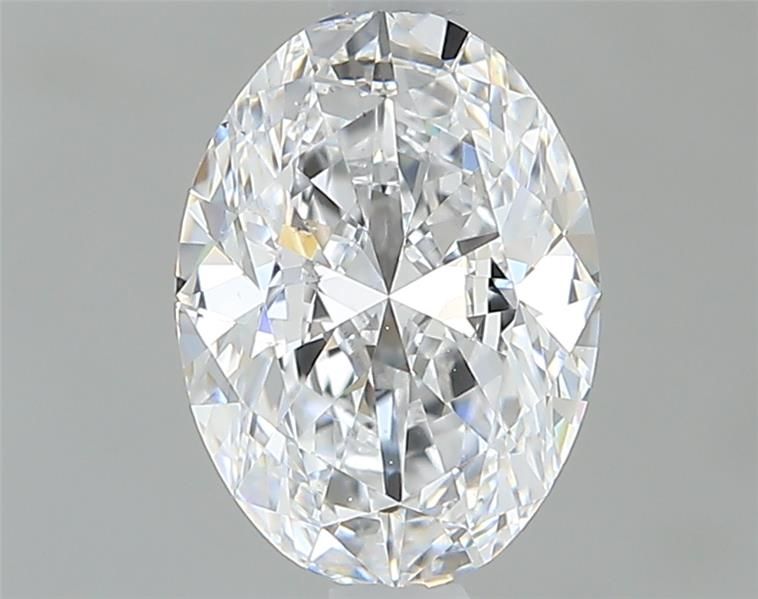 Diamante Naturale Taglio Ovale 0.93ct VG/EX D VS2 - GIA - 7.61x5.5x3.23mm