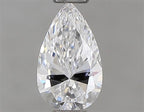 Diamante Naturale Taglio Goccia 0.3ct VG/EX D VS1 - GIA - 6.25x3.64x2.28mm