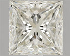 Diamante Naturale Taglio Princess 1.7ct G/EX J VS1 - IGI - 6.47x6.44x4.79mm