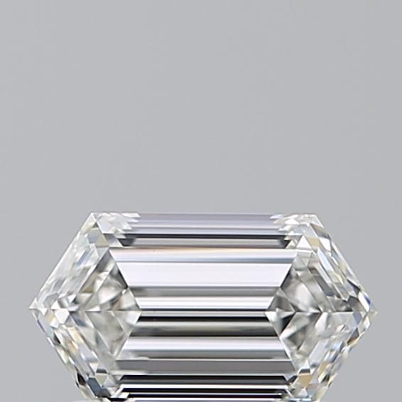 Diamante Naturale Taglio Esagonale 0.7ct EX/EX G VVS2 - GIA - 7.55x4.19x2.58mm