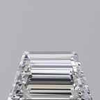 Diamante Naturale Taglio Trapezio 0.7ct VG/EX D VVS2 - GIA - 7.21x4.18x2.71mm