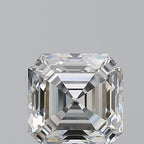 Diamante Naturale Taglio Asscher 0.7ct VG/EX F VVS2 - GIA - 4.91x4.85x3.33mm
