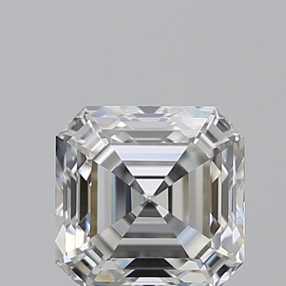 Diamante Naturale Taglio Asscher 0.7ct VG/EX F VVS2 - GIA - 4.91x4.85x3.33mm