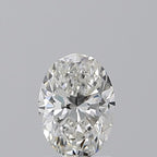 Diamante Naturale Taglio Ovale 0.9ct VG/EX G VVS1 - IGI - 7.34x5.32x3.49mm