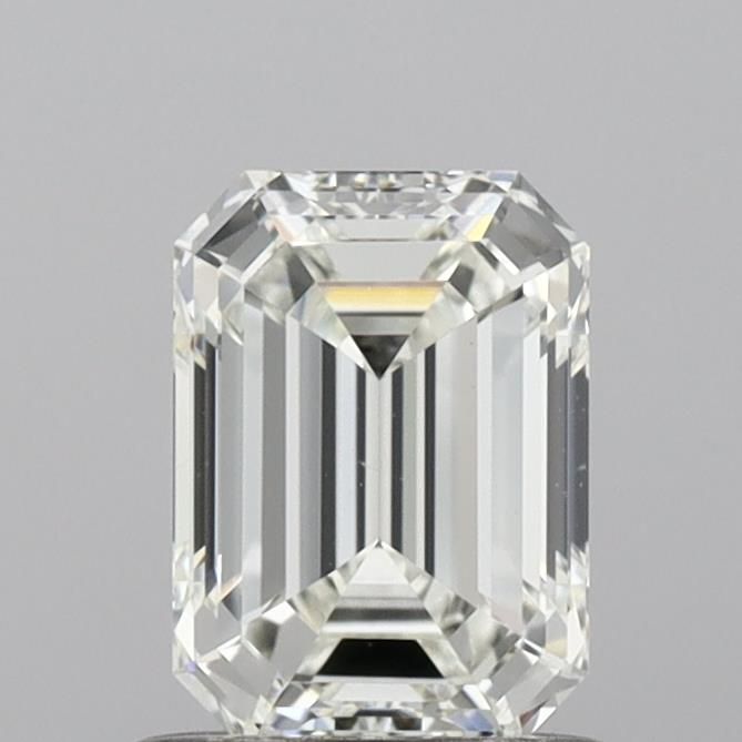 Diamante Naturale Taglio Smeraldo 0.91ct EX/EX G VS1 - IGI - 6.54x4.67x3.17mm