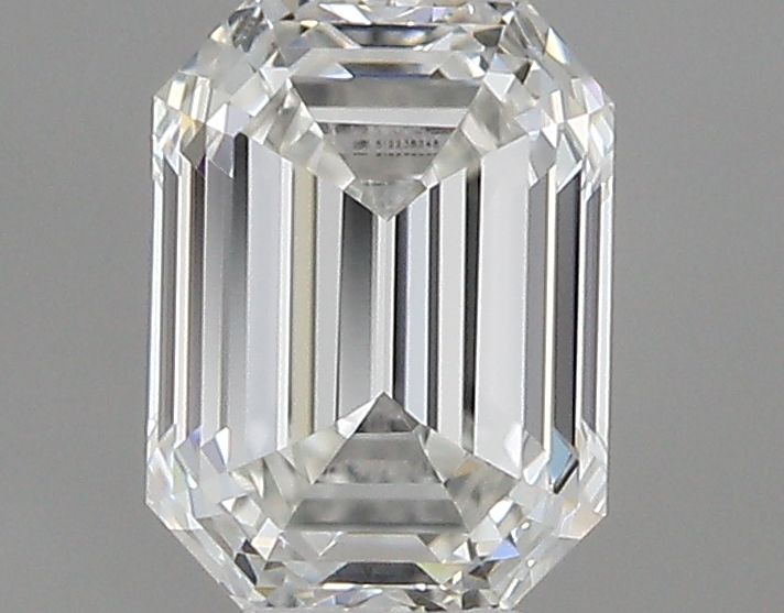 Diamante Naturale Taglio Smeraldo 0.5ct G/VG F IF - IGI - 5.13x3.77x2.63mm