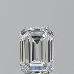 Diamante Naturale Taglio Smeraldo 0.81ct VG/EX D VS1 - GIA - 6.1x4.4x3.0mm