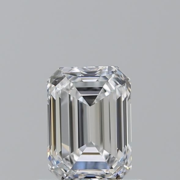 Diamante Naturale Taglio Smeraldo 0.81ct VG/EX D VS1 - GIA - 6.1x4.4x3.0mm