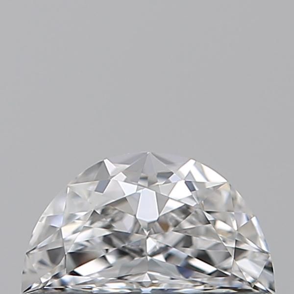 Diamante Naturale Taglio Mezzaluna 0.31ct EX/EX E VVS2 - GIA - 6.01x3.4x2.29mm