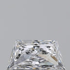Diamante Naturale Taglio Trapezio 0.52ct VG/VG D VVS1 - GIA - 7.47x3.81x2.4mm