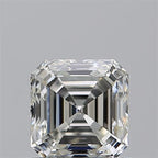 Diamante Naturale Taglio Asscher 0.8ct EX/EX I VVS1 - GIA - 5.16x5.05x3.4mm
