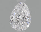 Diamante Naturale Taglio Goccia 0.31ct EX/EX D IF - GIA - 5.53x3.83x2.23mm